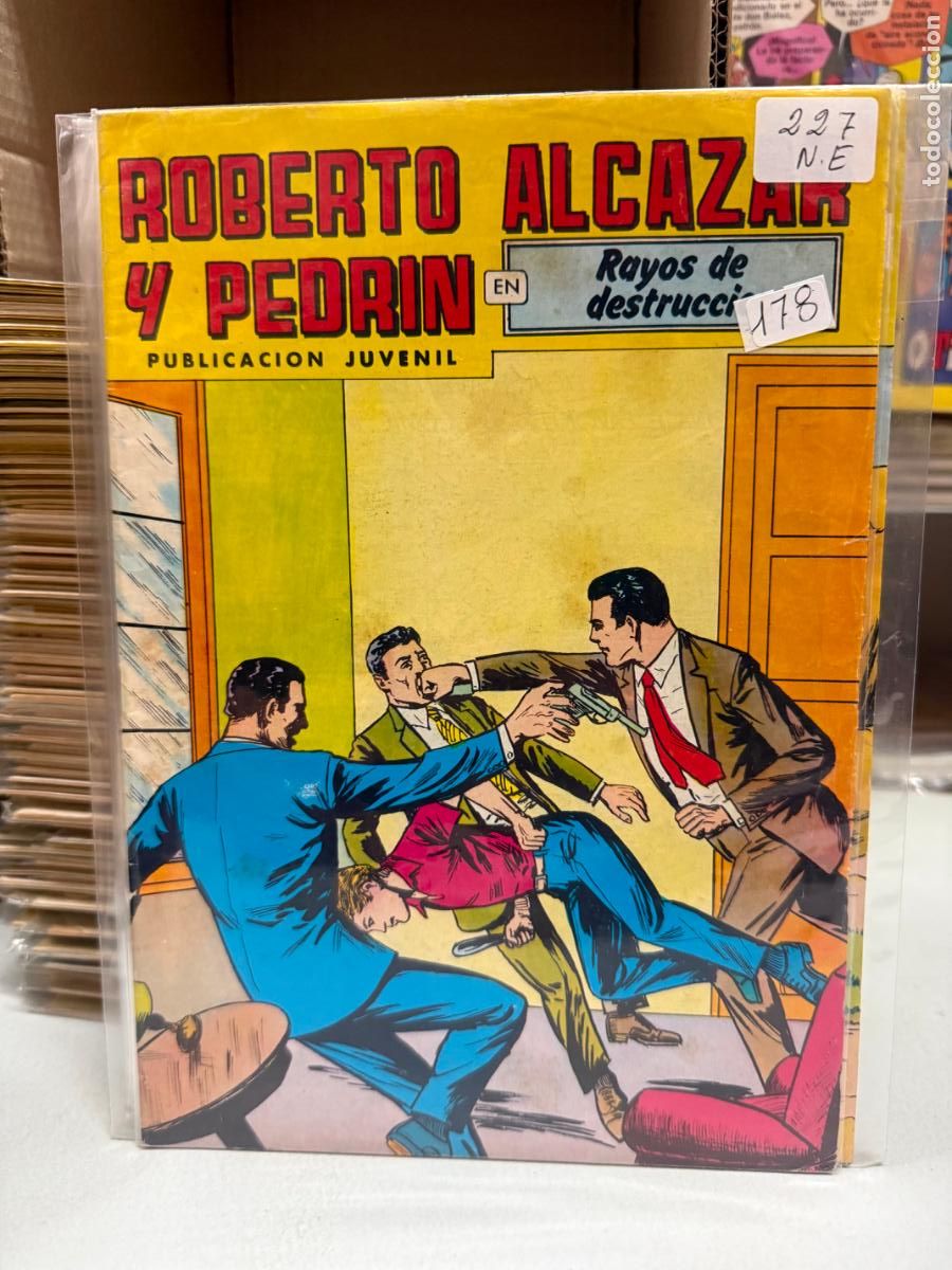 Tebeos: ROBERTO ALCAZAR Y PEDRIN EDITORIAL VALENCIANA NUMERO 227