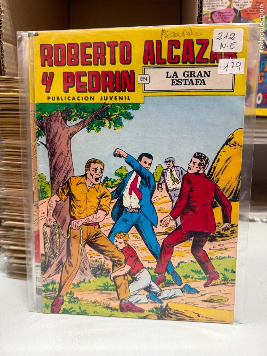 Tebeos: ROBERTO ALCAZAR Y PEDRIN EDITORIAL VALENCIANA NUMERO 212