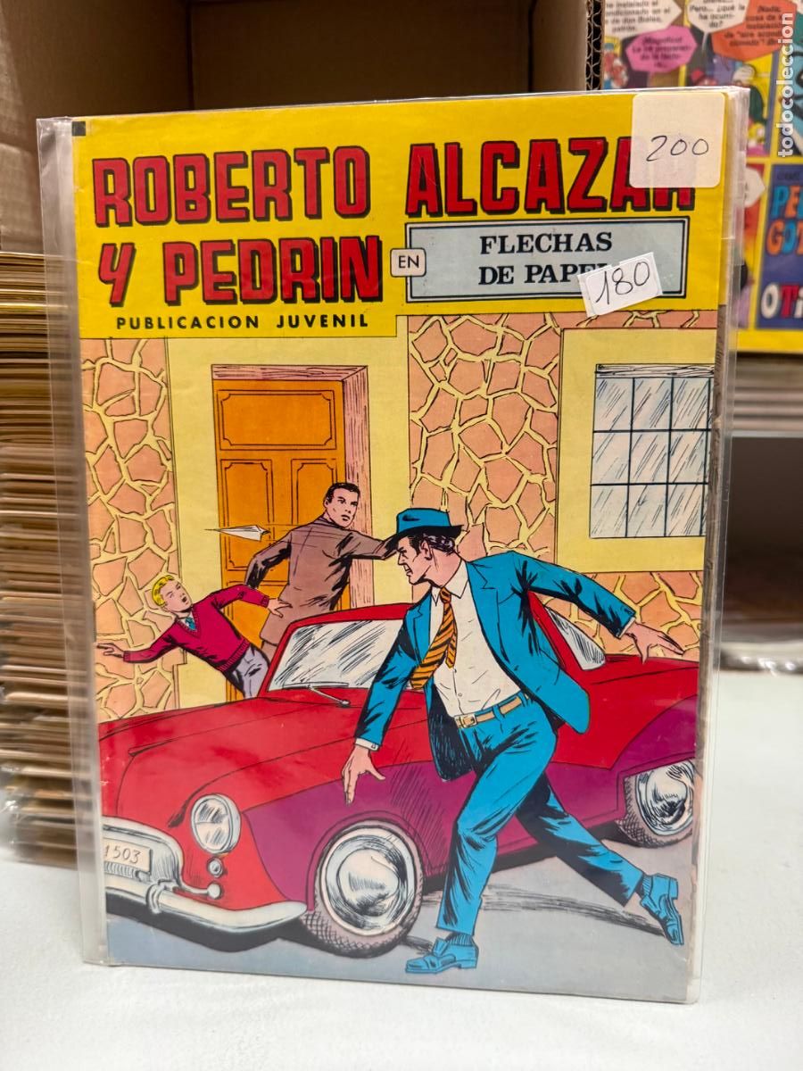 Tebeos: ROBERTO ALCAZAR Y PEDRIN EDITORIAL VALENCIANA NUMERO 202