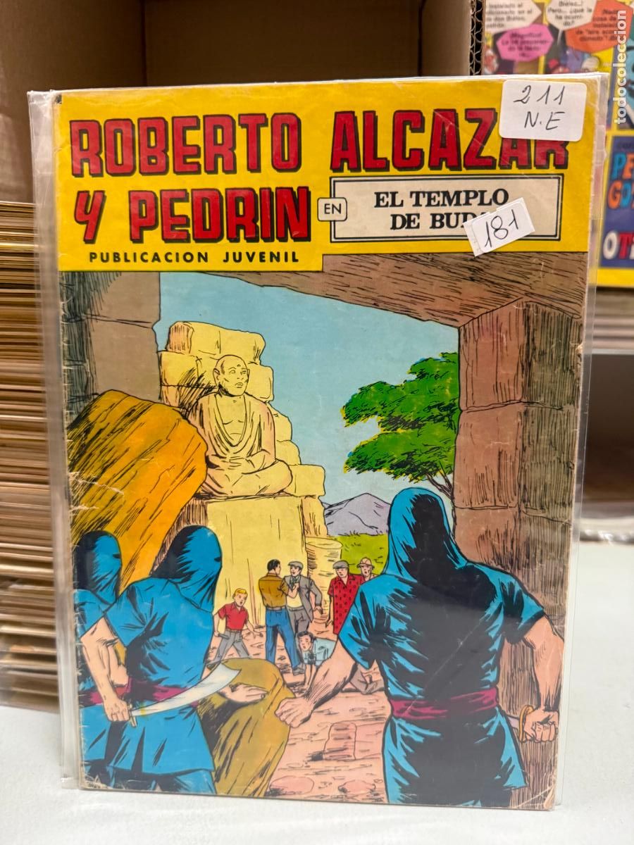 Tebeos: ROBERTO ALCAZAR Y PEDRIN EDITORIAL VALENCIANA NUMERO 211