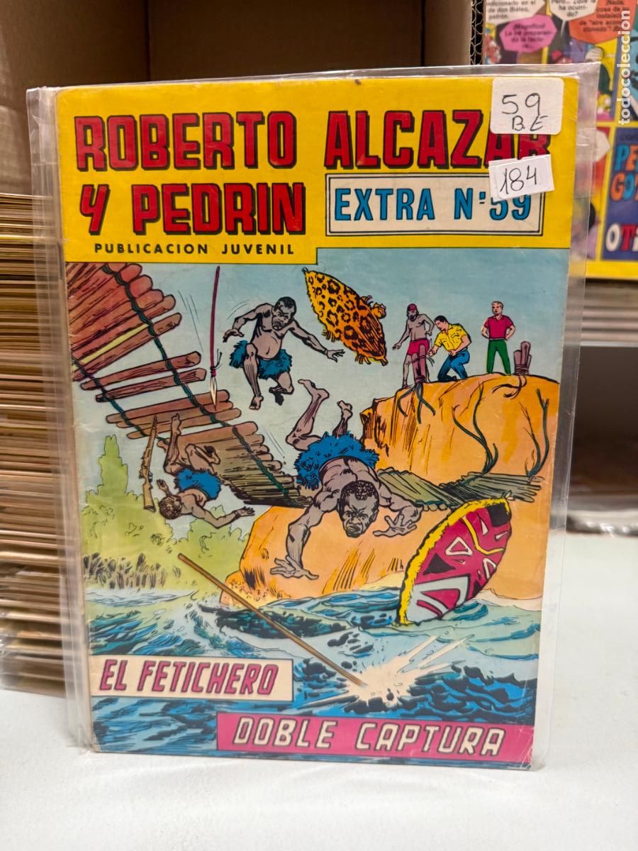 Tebeos: ROBERTO ALCAZAR Y PEDRIN EXTRA EDITORIAL VALENCIANA NUMERO 59