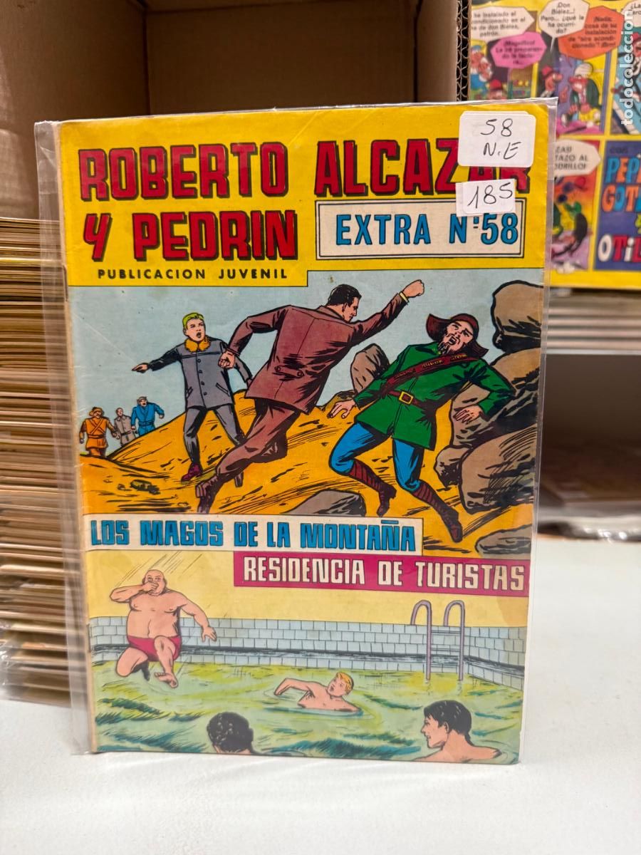 Tebeos: ROBERTO ALCAZAR Y PEDRIN EXTRA EDITORIAL VALENCIANA NUMERO 58