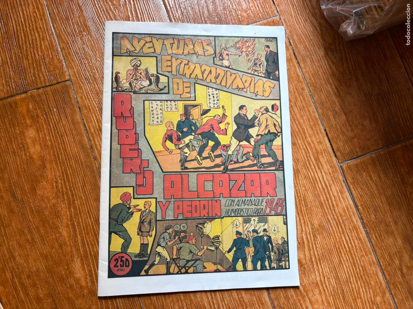 Tebeos: ROBERTO ALCAZAR Y PEDRIN ALMANAQUE 1943 FACSIMIL