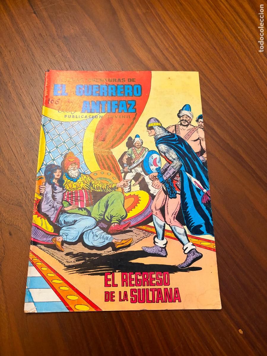 Tebeos: NUEVAS AVENTURAS DEL GUERRERO DEL ANTIFAZ N&ordm; 40 , EDITORIAL VALENCIANA