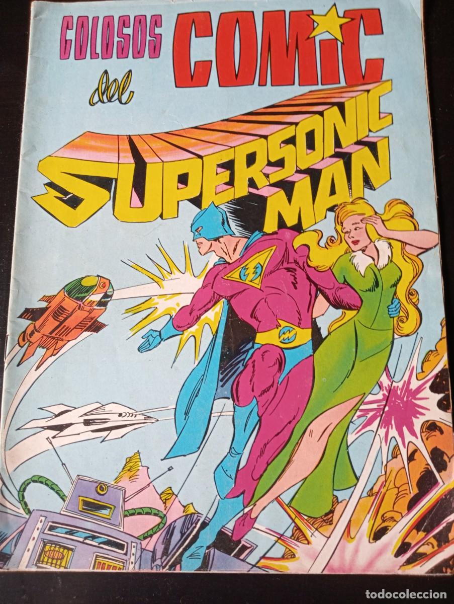 Tebeos: COLOSOS DEL COMIC - SUPERSONIC MAN n&ordm;1 - Foto 1