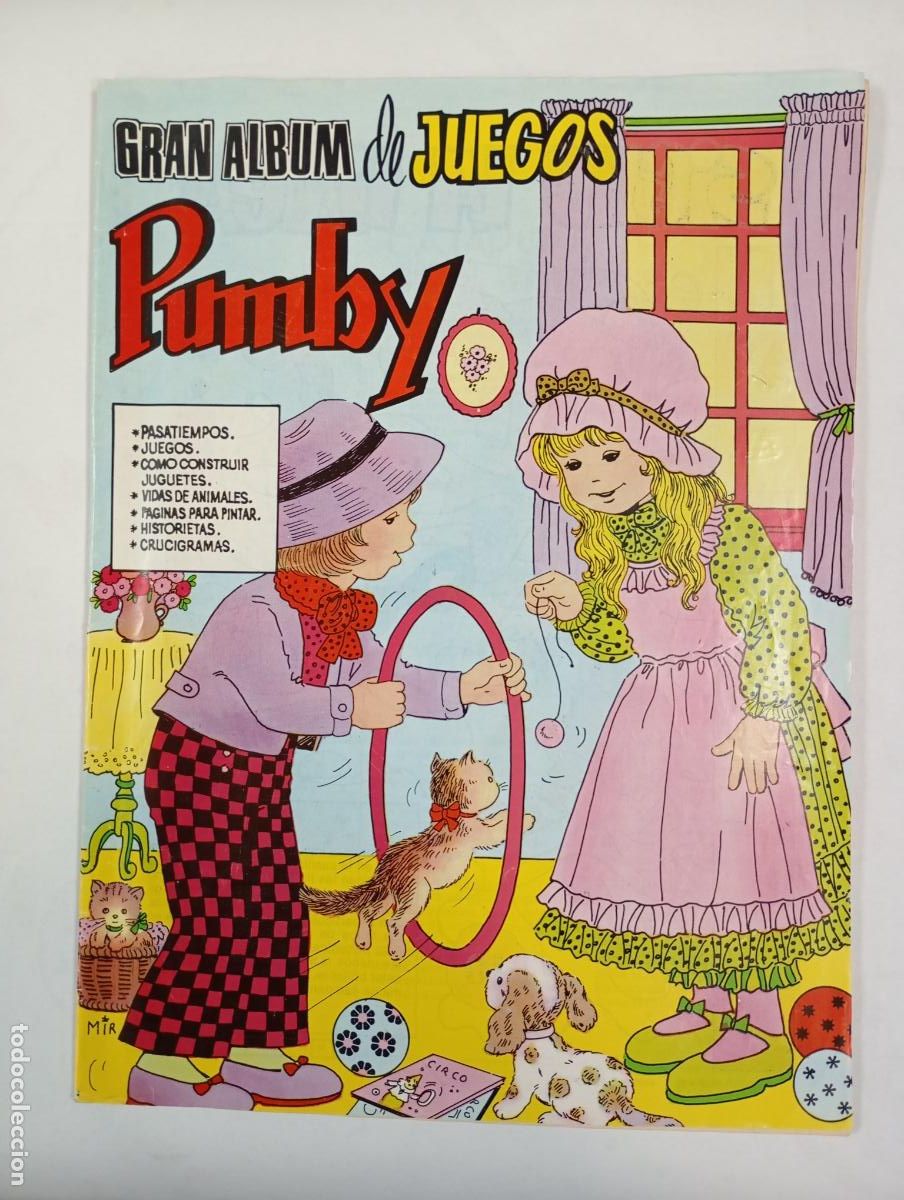 Tebeos: Gran &aacute;lbum de juegos Pumby n&ordm; 12. Editorial Valenciana. TDKR65