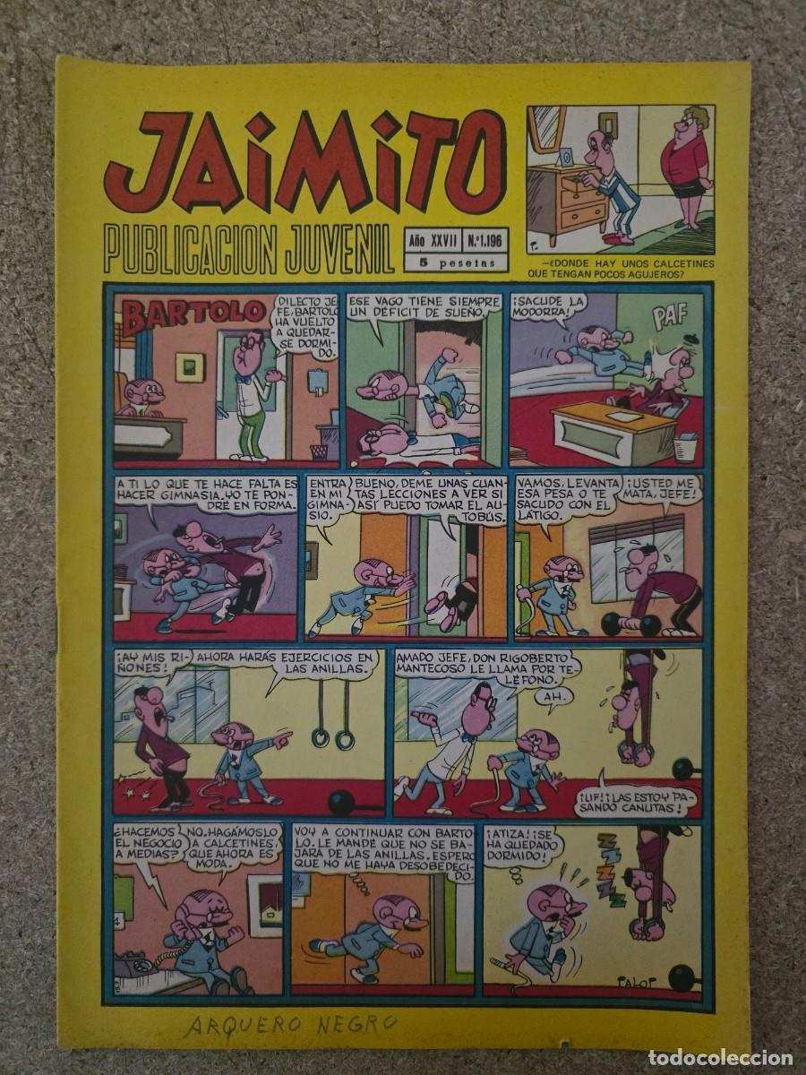Tebeos: Jaimito 1196.Valenciana - Foto 1