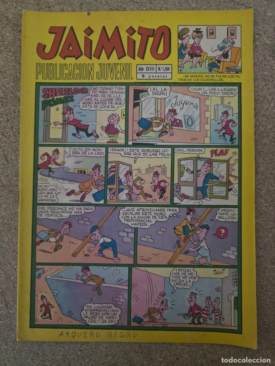 Tebeos: Jaimito 1194.Valenciana - Foto 1