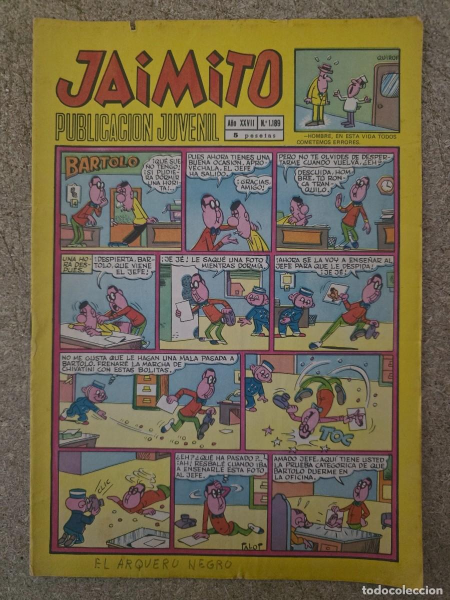 Tebeos: Jaimito 1189.Valenciana - Foto 1