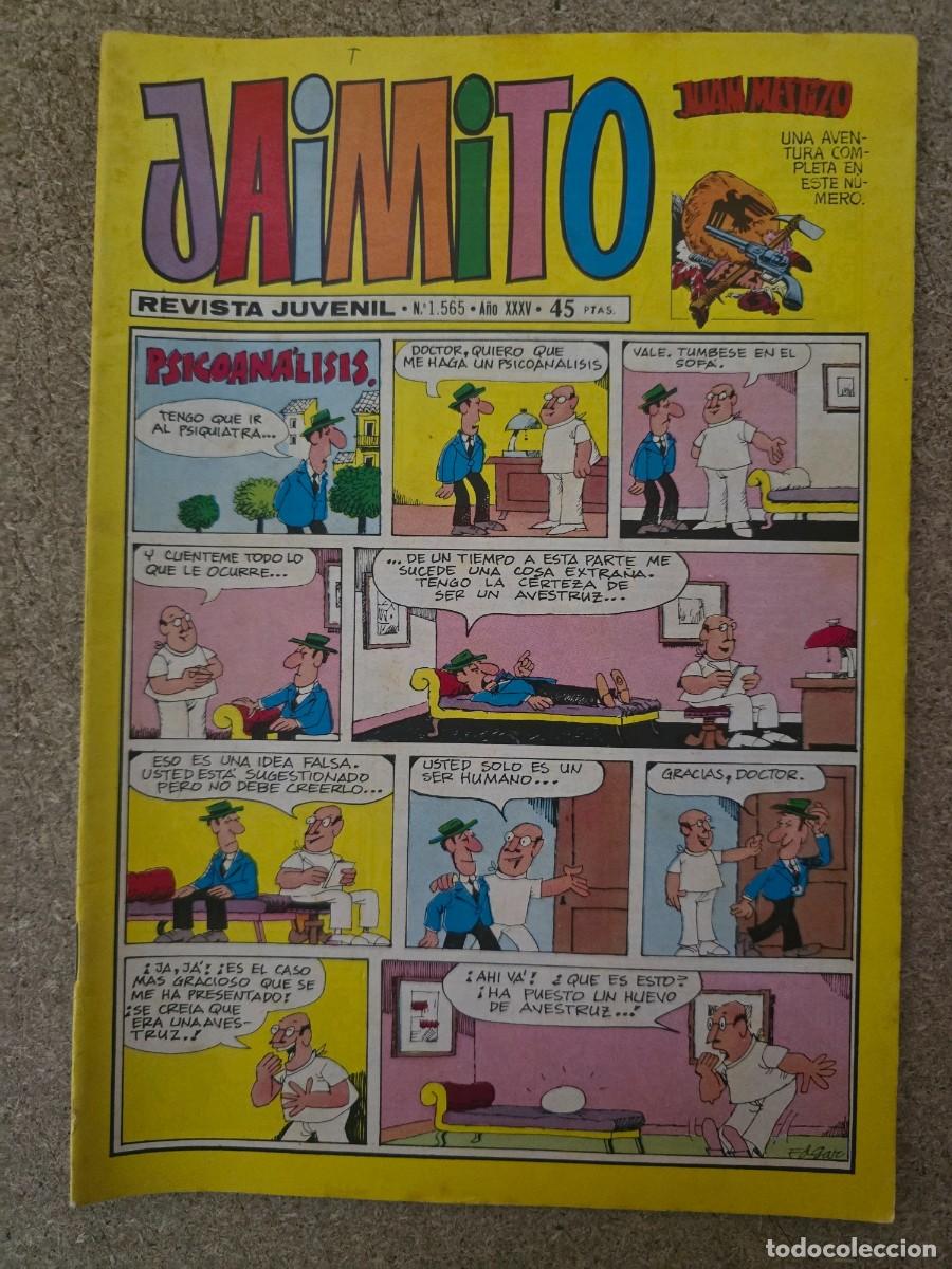 Tebeos: Jaimito 1565.Valenciana - Foto 1
