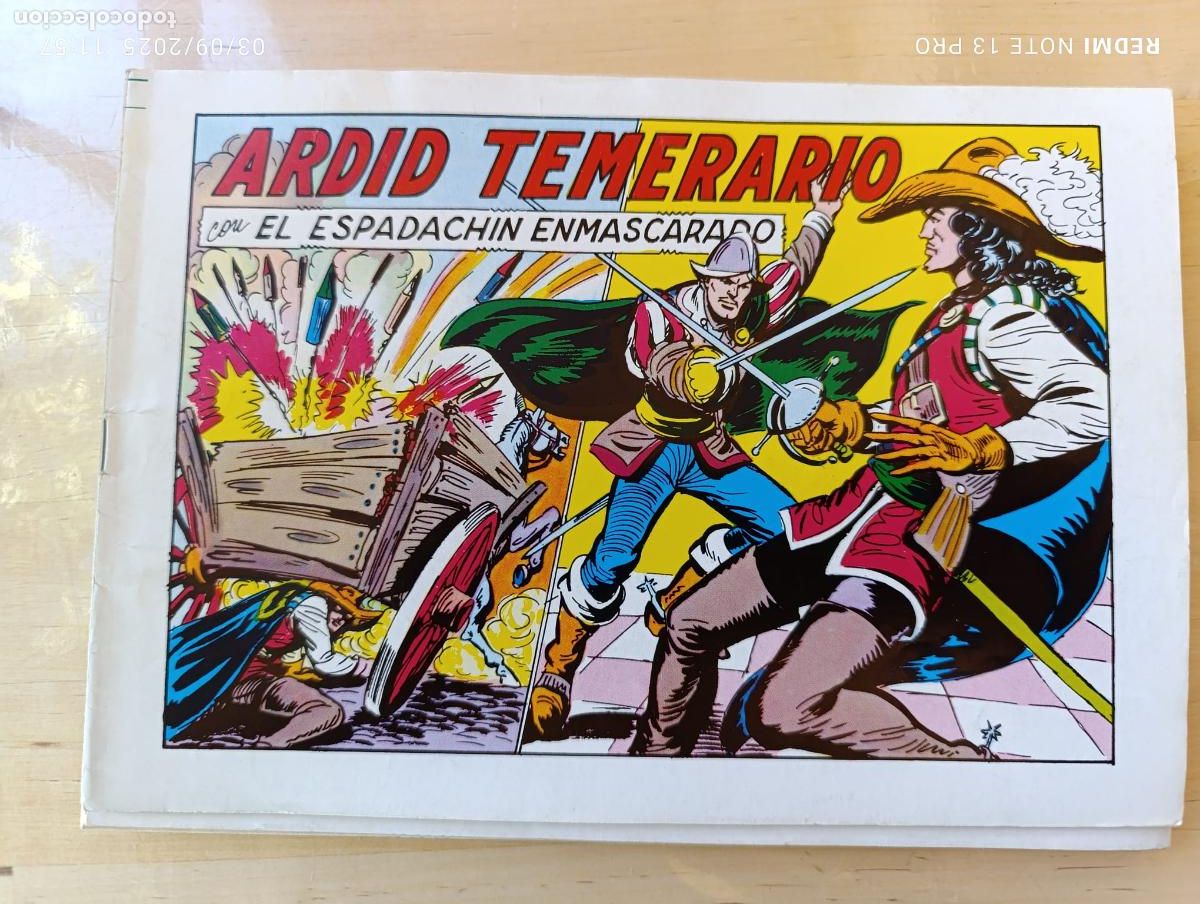 Tebeos: EL ESPADACH&Iacute;N ENMASCARADO N&ordm; 49 - MANUEL GAGO - SEGUNDA EDICI&Oacute;N.