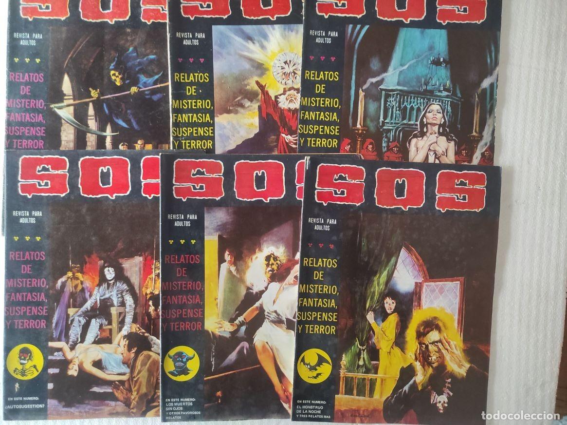 Tebeos: SOS 2&ordf; epoca, n&ordm; 1-16, 18-39, 41-43, 45, 47, 49-58 &uacute;ltimo , ed. valenciana 1979