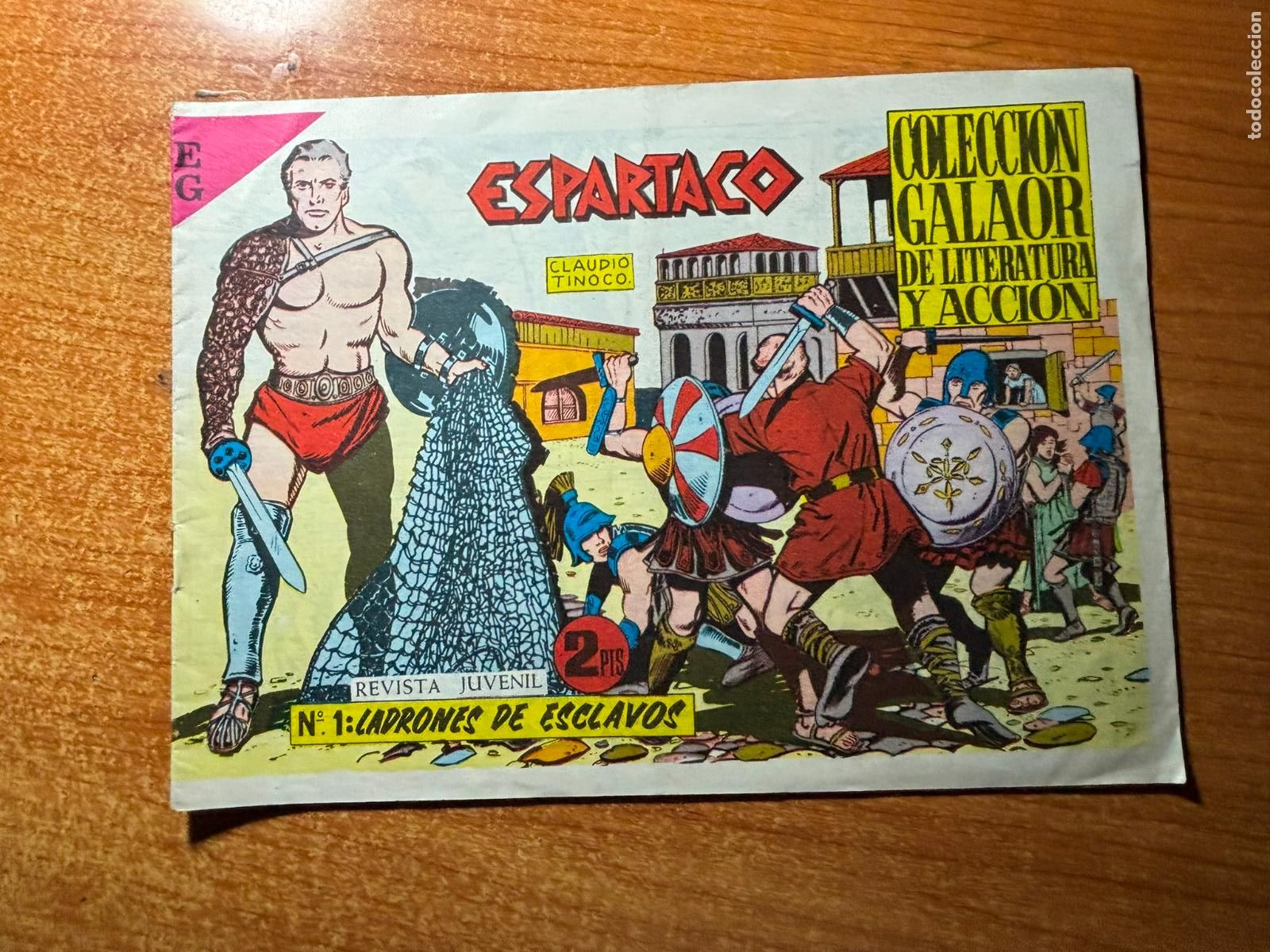 Tebeos: ESPARTACO N&ordm; 1 EDITORIAL GALAOR ORIGINAL