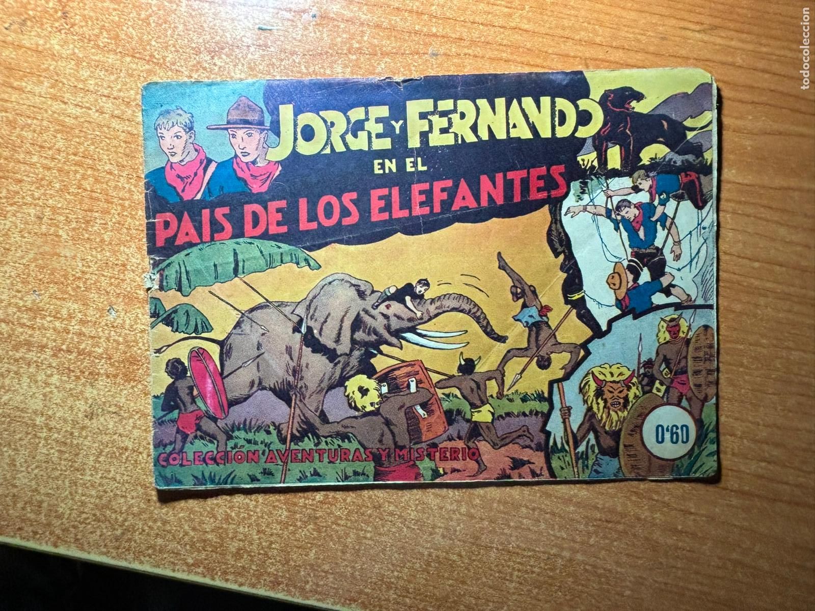 Tebeos: JORGE Y FERNANDO N&ordm; 1 EDITORIAL HISPANO AMERICANA ORIGINAL