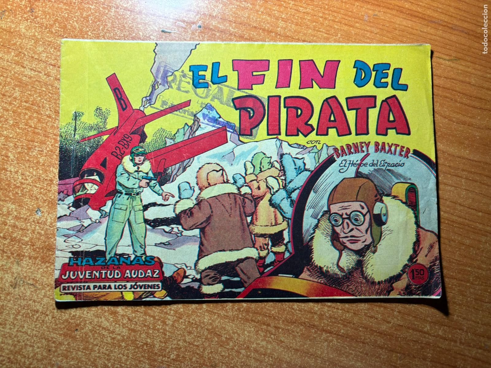 Tebeos: BARNEY BAXTER N&ordm; 12 EDITORIAL VALENCIANA ORIGINAL ULTIMO NUMERO