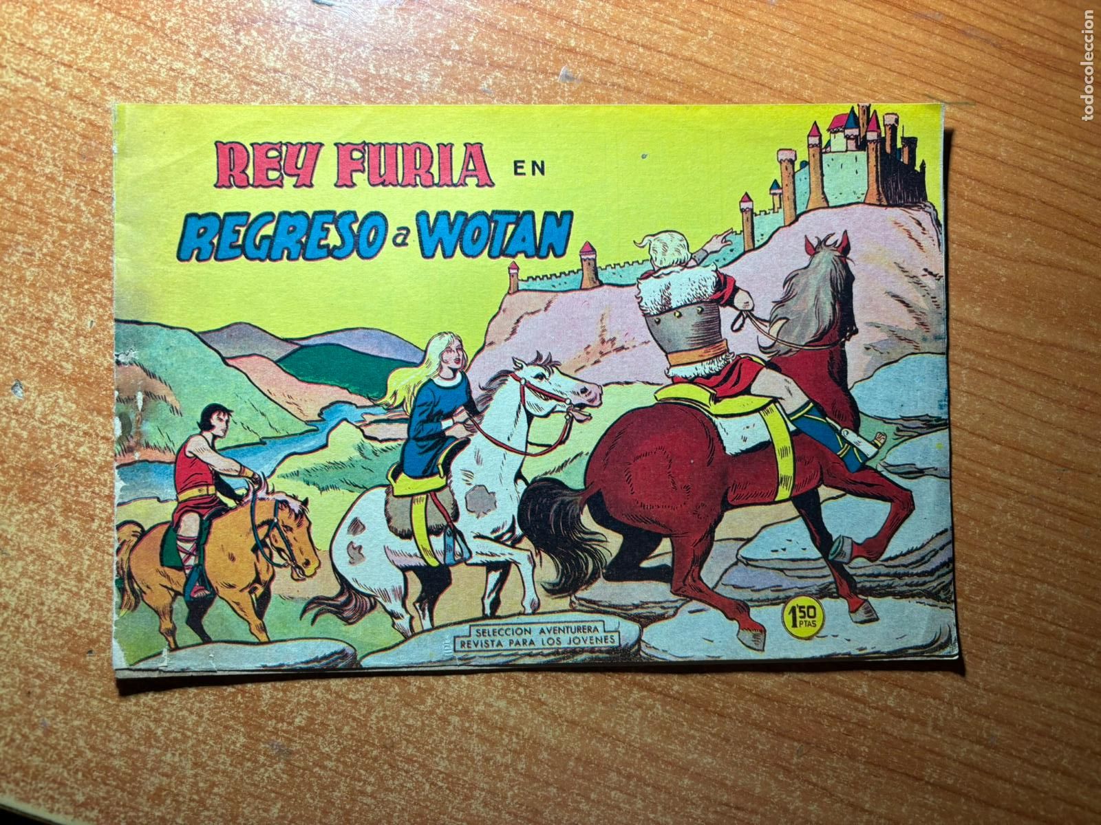 Tebeos: REY FURIA N&ordm; 27 EDITORIAL VALENCIANA ORIGINAL ULTIMO NUMERO