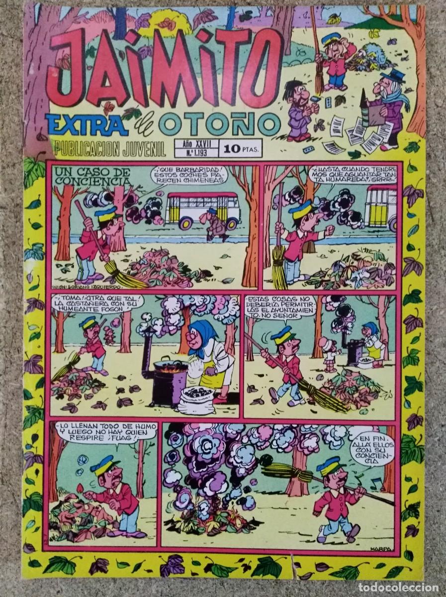 Tebeos: Jaimito Extra de Oto&ntilde;o 1972.Valenciana - Foto 1