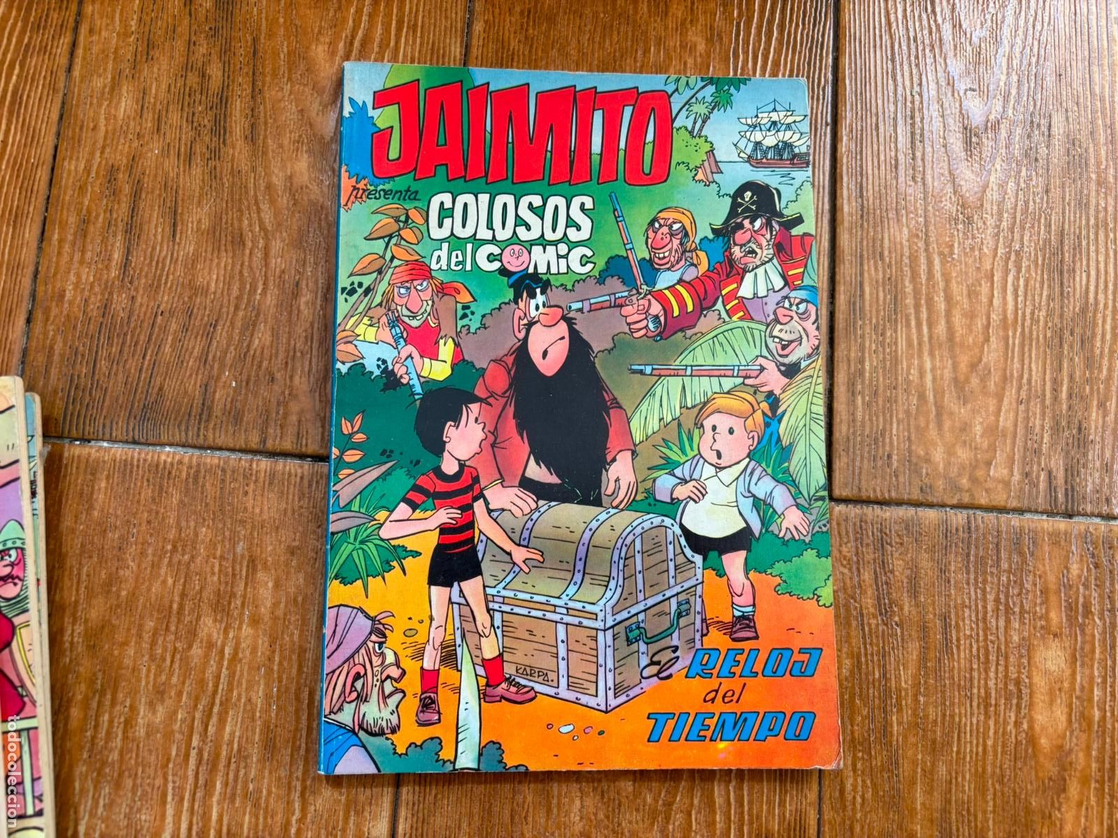 Tebeos: JAIMITO PRESENTA COLOSOS DEL COMIC N&ordm; 2 EXTRAORDINARIO - EL RELOJ DEL TIEMPO - VALENCIANA