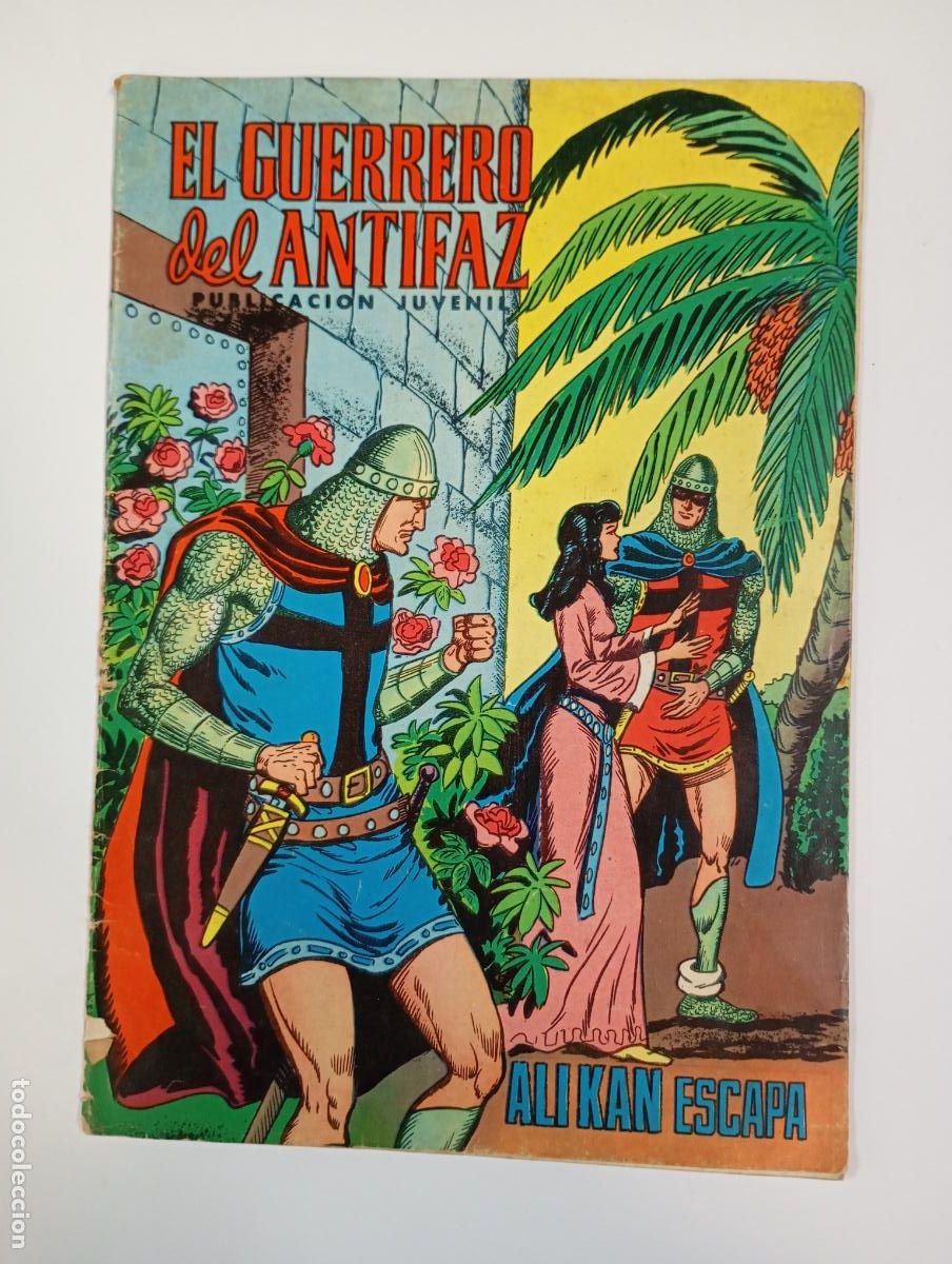 Tebeos: EL GUERRERO DEL ANTIFAZ N&ordm; 76. ALIKAN ESCAPA. TDKR38