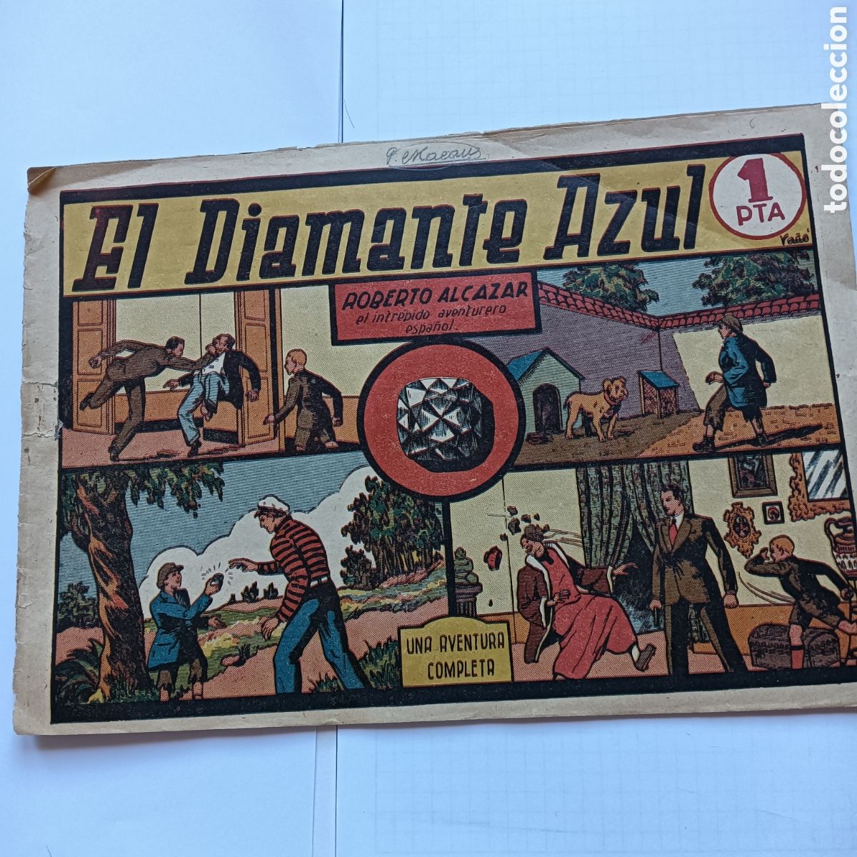 Tebeos: ROBERTO ALCARAZ Y PEDRIN N&Uacute;M 24 ORIGINAL EDI.VALENCIANA A&Ntilde;O40-50