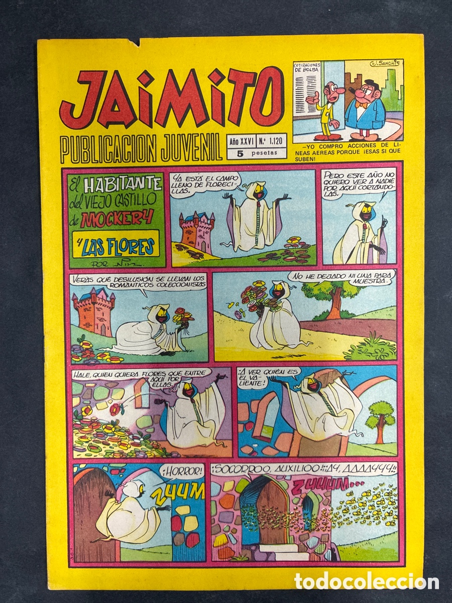 Tebeos: COMIC SEMANARIO JAIMITO N&ordm; 1120 EDITORIAL VALENCIANA