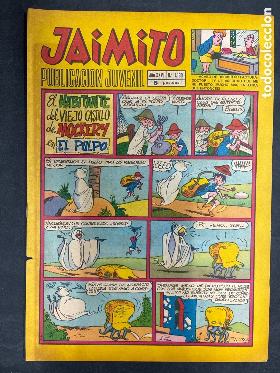 Tebeos: COMIC SEMANARIO JAIMITO N&ordm; 1130 EDITORIAL VALENCIANA