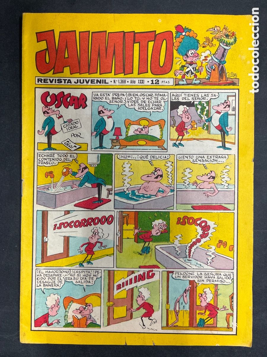 Tebeos: COMIC SEMANARIO JAIMITO N&ordm; 1368 EDITORIAL VALENCIANA