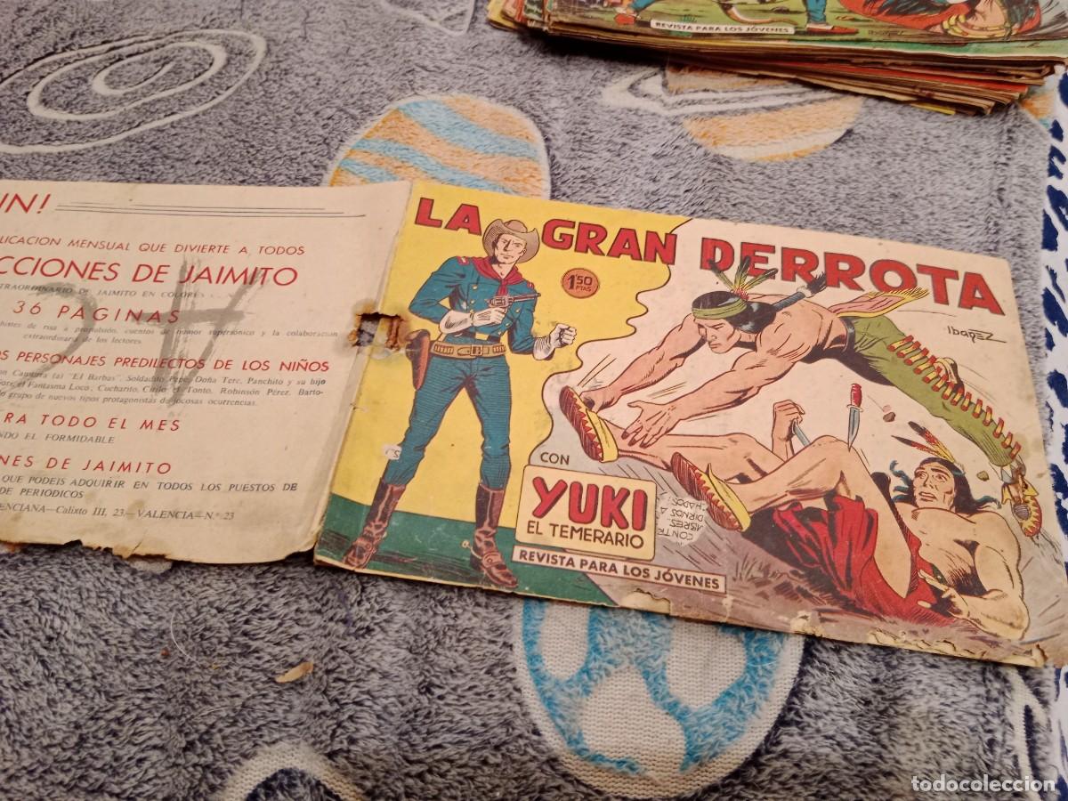 Tebeos: YUKI EL TEMERARIO. N&ordm;23. LA GRAN DERROTA -EDITORIAL VALENCIANA 1958