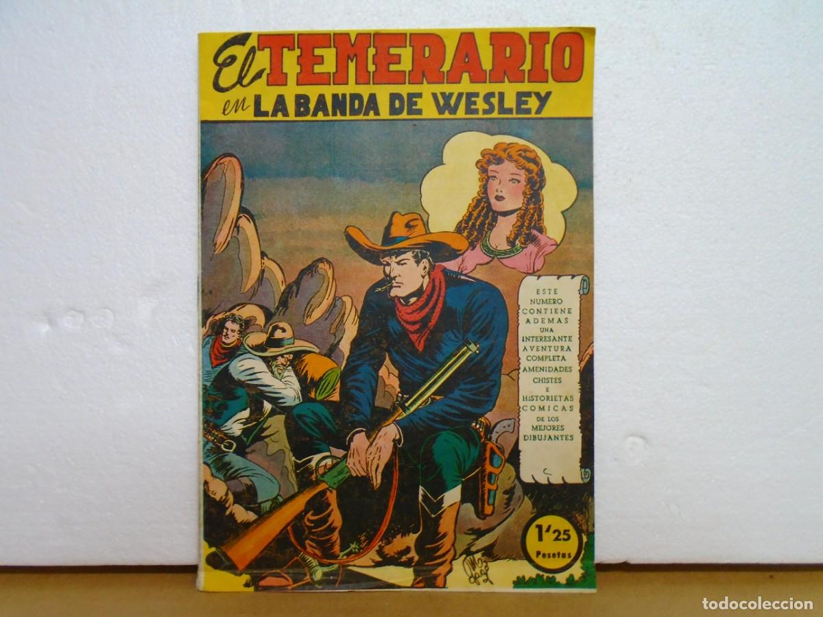 Tebeos: EL TEMERARIO/EDIT. VALENCIANA/A&Ntilde;OS 50/ 1`25 PTS.