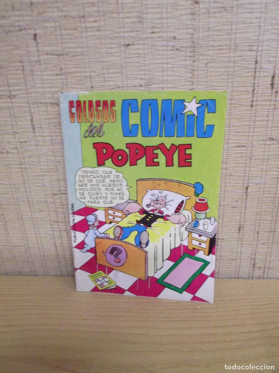 Tebeos: Colosos del comic Popeye Publicaci&oacute;n Juvenil Editorial Valenciana 1980