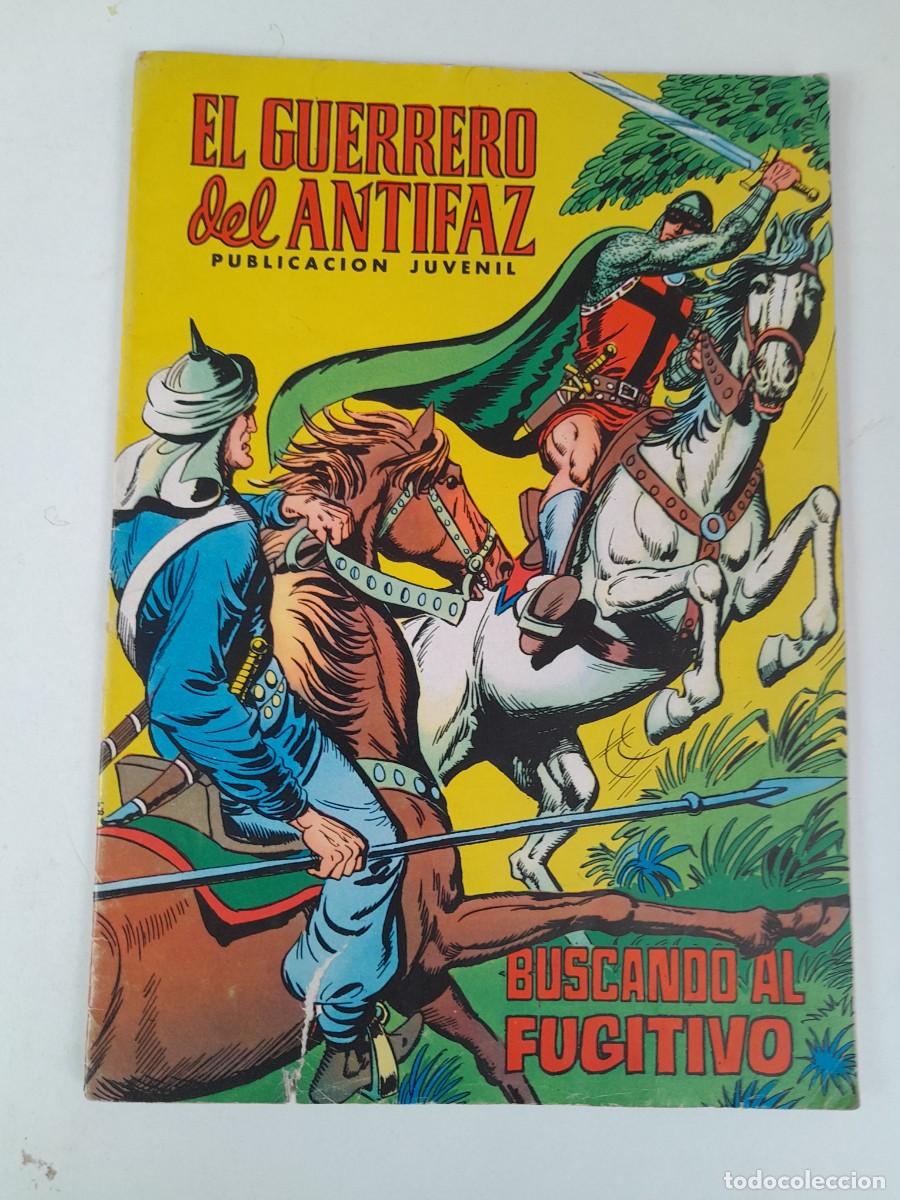 Tebeos: EL GUERRERO DEL ANTIFAZ 77. BUSCANDO AL FUGITIVO (M. Gago) Valenciana, 1974