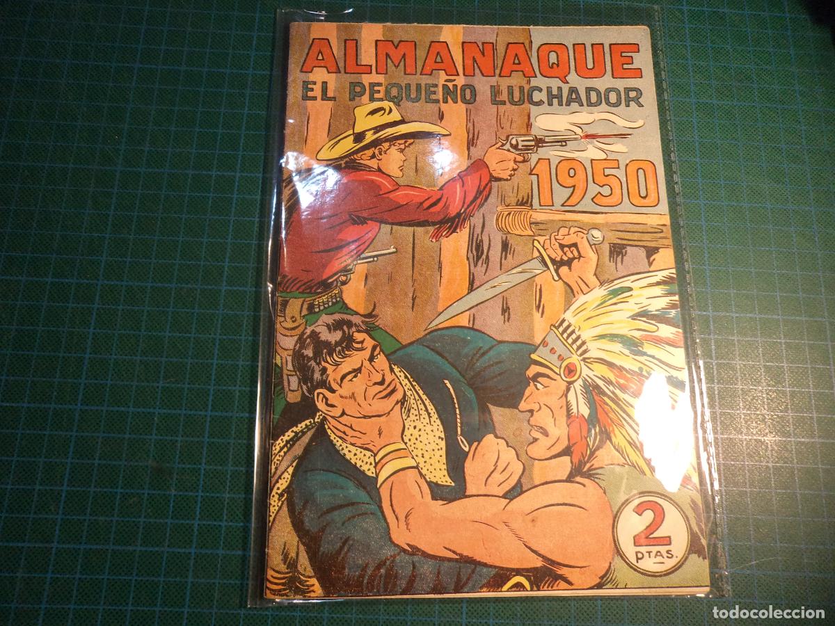 Tebeos: El peque&ntilde;o luchador. Almanaque 1950. Valenciana. Original