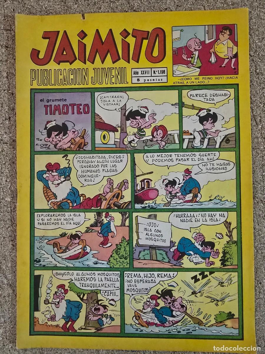 Tebeos: Jaimito 1198.Valenciana