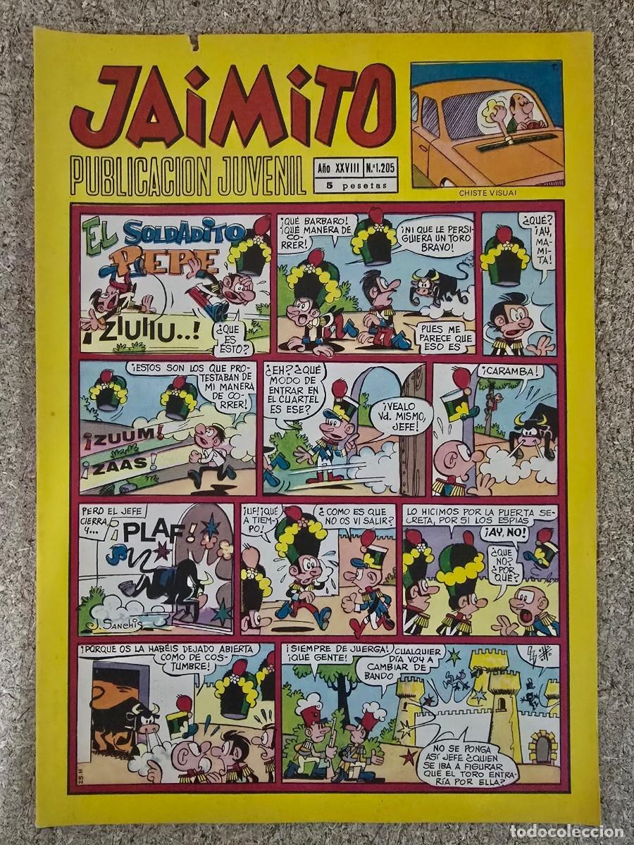 Tebeos: Jaimito 1205.Valenciana