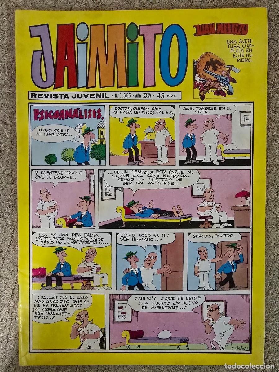 Comics: Jaimito 1565.Valenciana