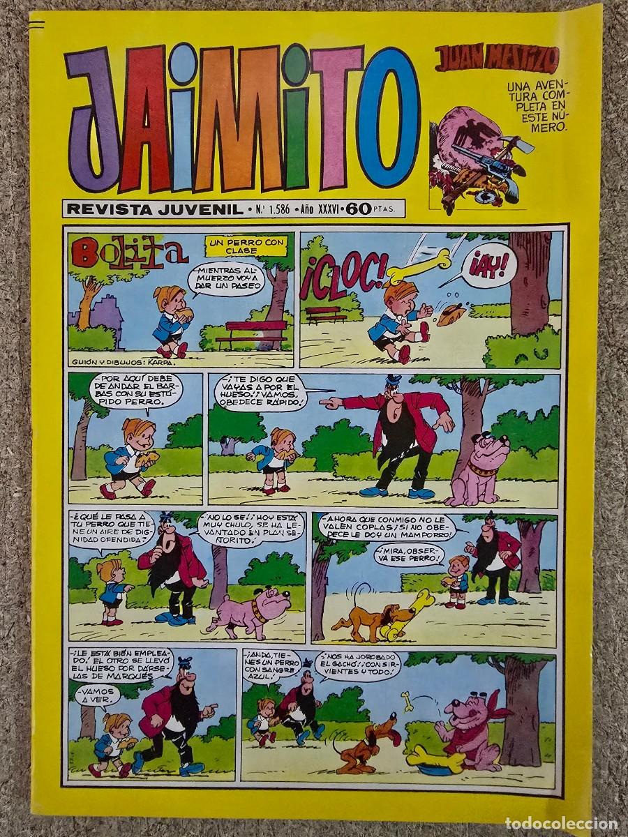 Tebeos: Jaimito 1586.Valenciana
