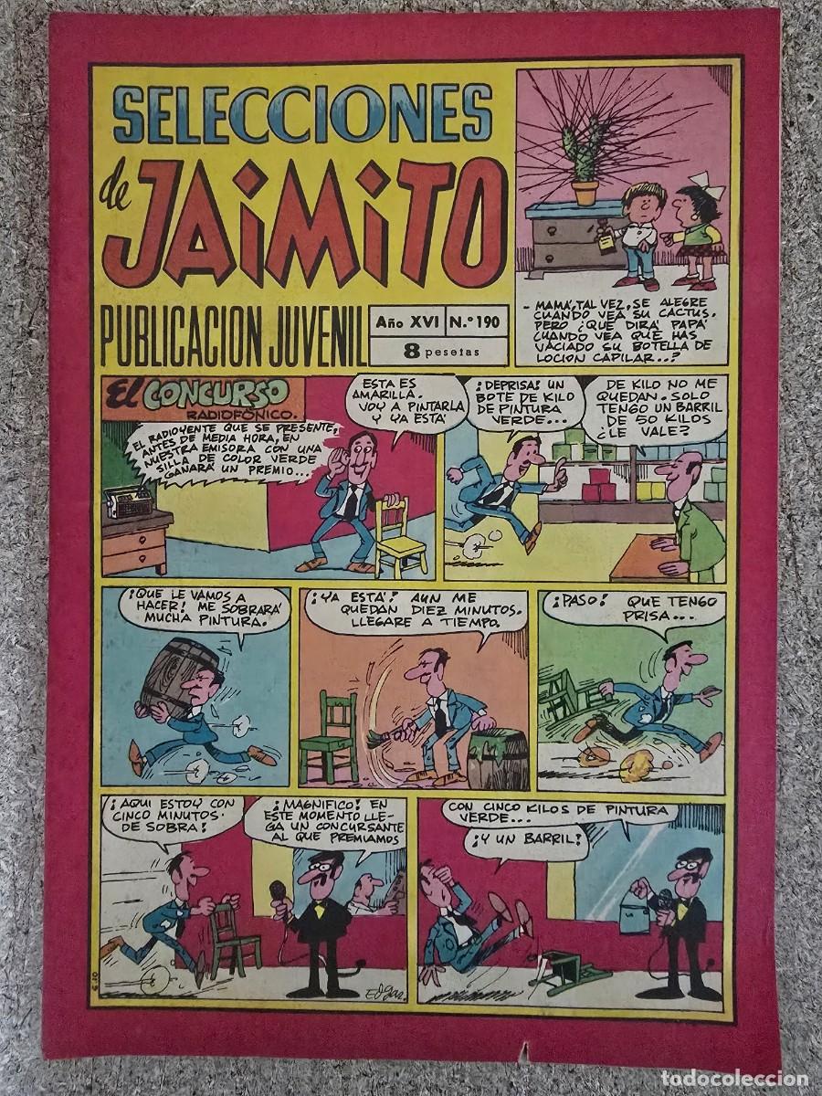 Tebeos: Selecciones de Jaimito 190.Valenciana