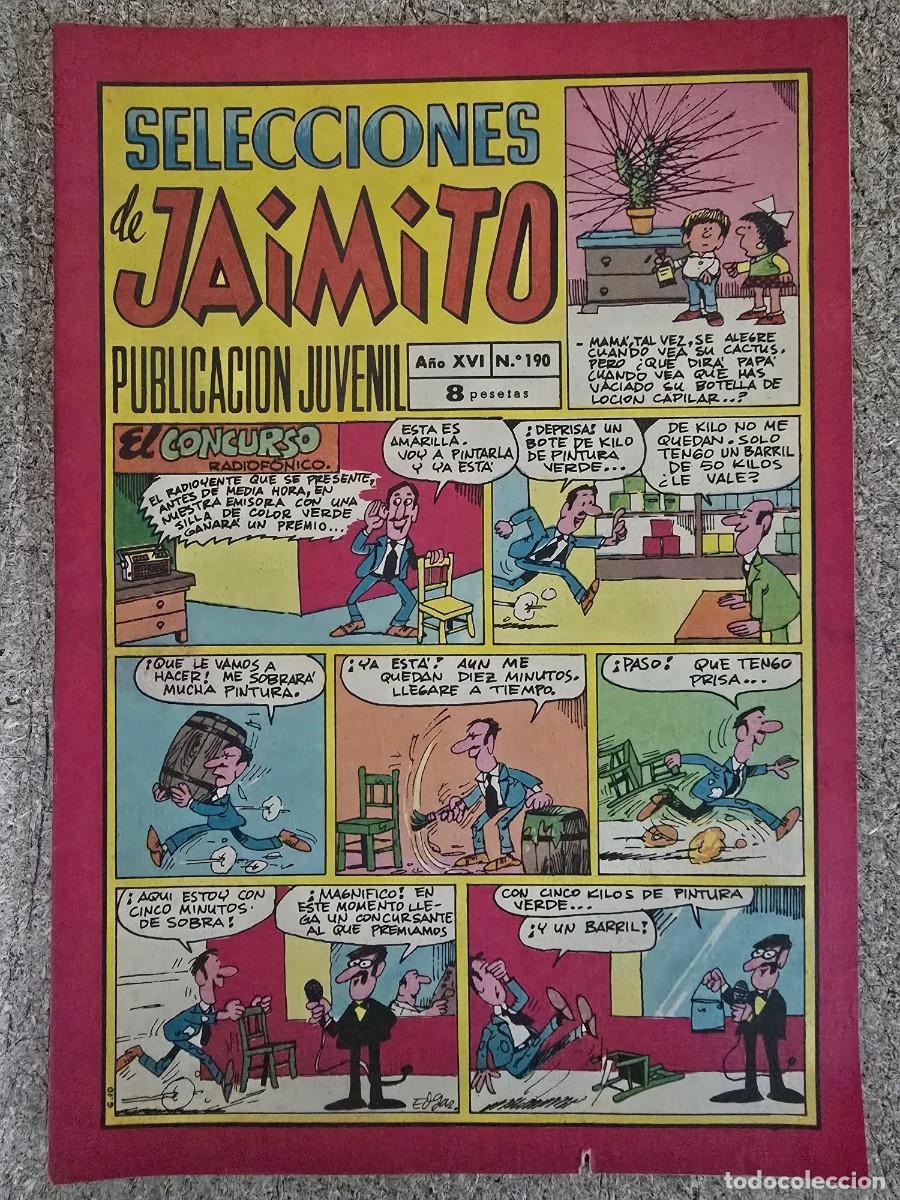 Tebeos: Selecciones de Jaimito 190.Valenciana