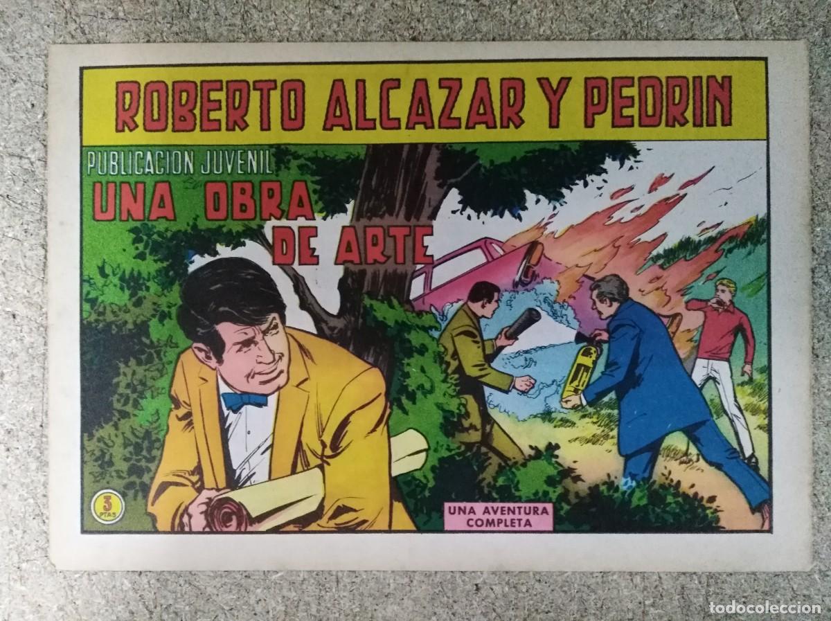 Comics: Roberto Alcazar y Pedrin 948.Una obra de arte.Editorial Valenciana