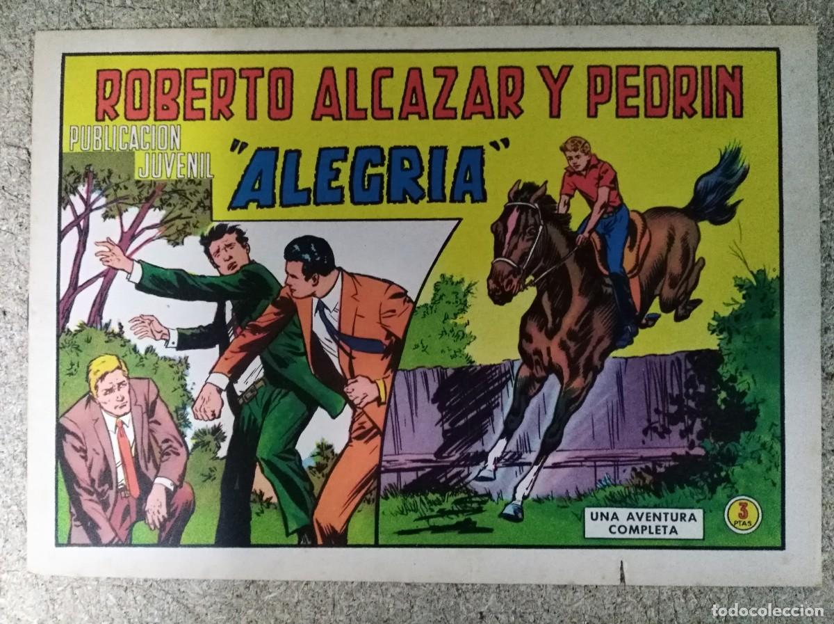 Comics: Roberto Alcazar y Pedrin 981.Alegria.Editorial Valenciana