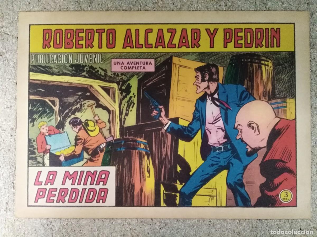 Comics: Roberto Alcazar y Pedrin 945.La mina perdida.Editorial Valenciana