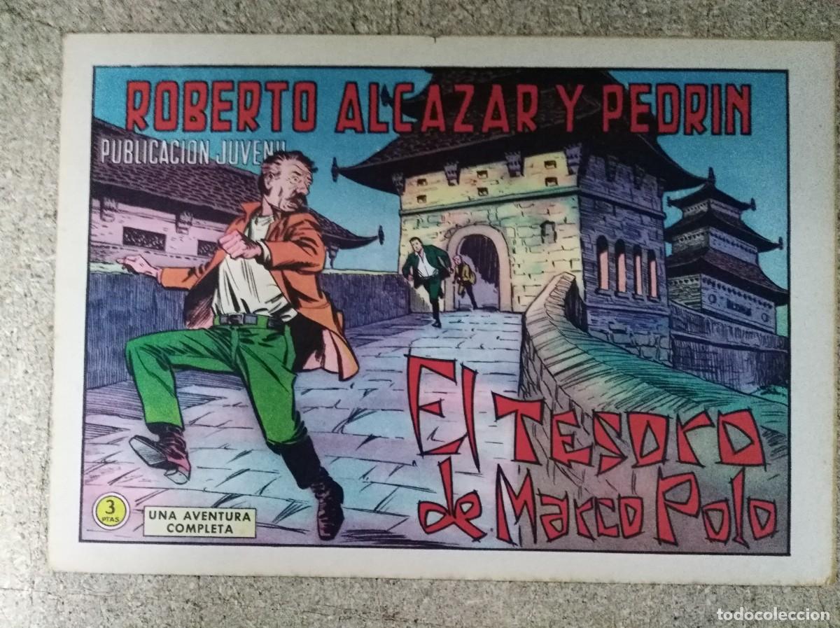 Comics: Roberto Alcazar y Pedrin 944.El tesoro de Marco Polo.Editorial Valenciana