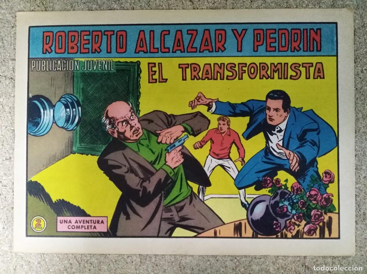 Comics: Roberto Alcazar y Pedrin 943.El transformista.Editorial Valenciana
