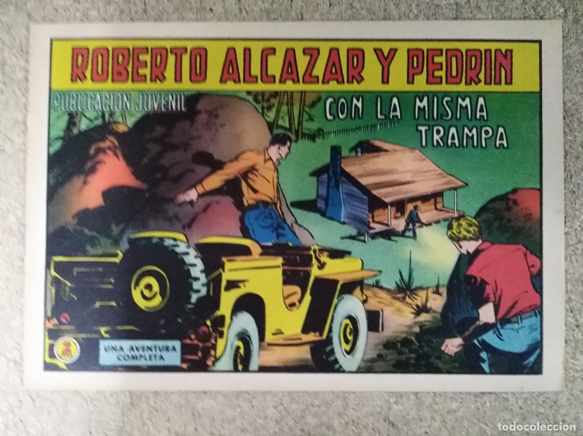 Tebeos: Roberto Alcazar y Pedrin 942.Con la misma trampa.Editorial Valenciana