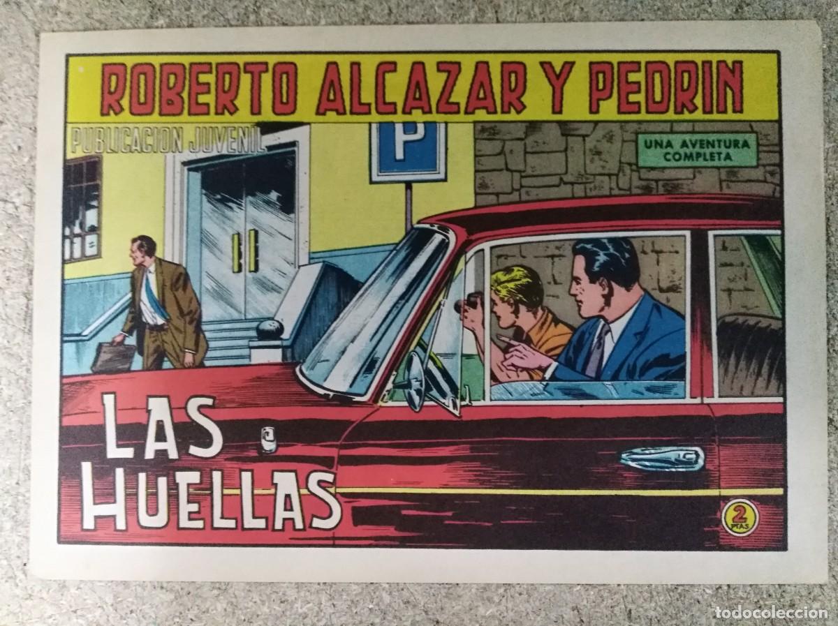 Tebeos: Roberto Alcazar y Pedrin 941.Las huellas.Editorial Valenciana