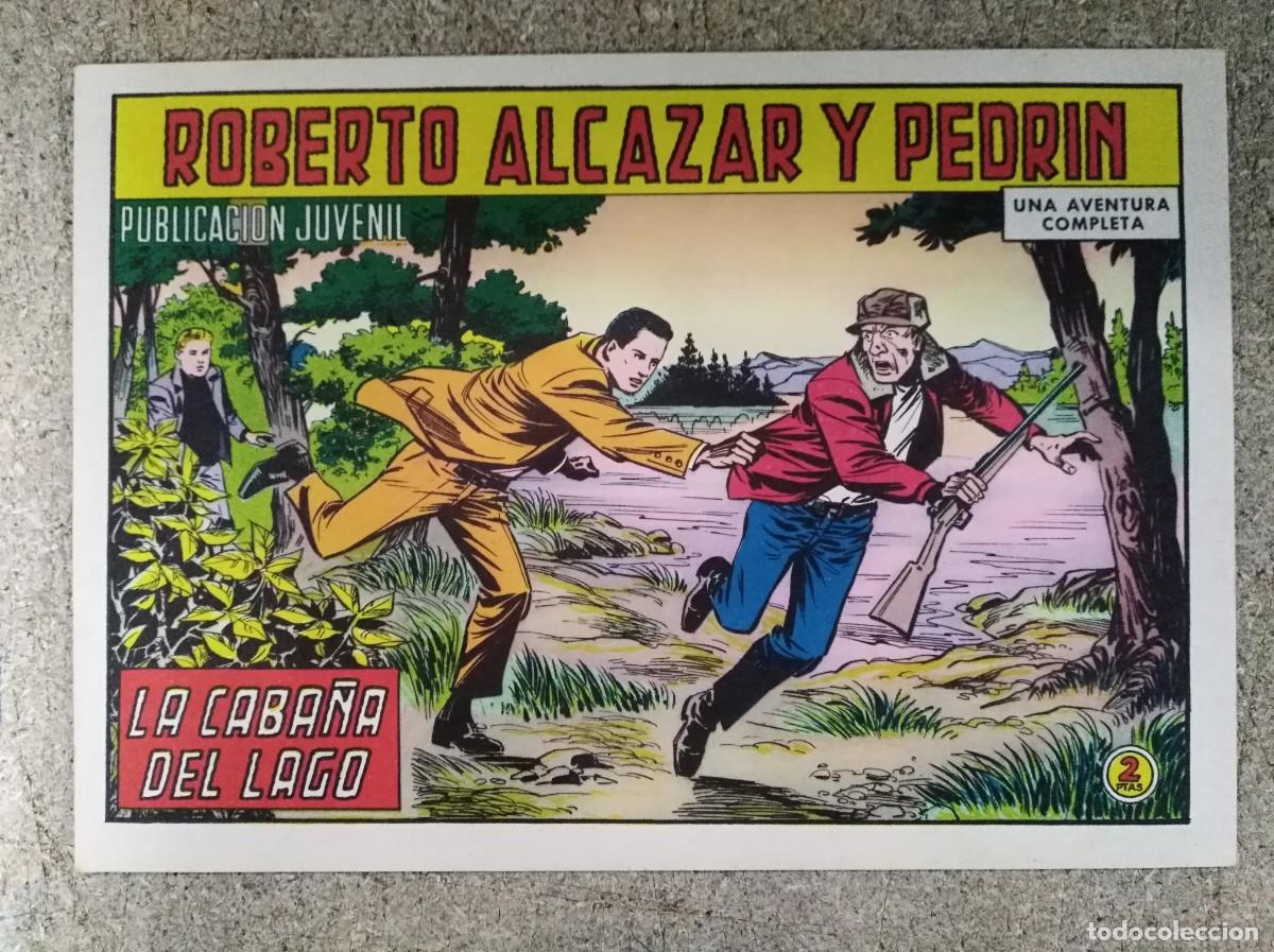 Tebeos: Roberto Alcazar y Pedrin 911.La Caba&ntilde;a del Lago.Editorial Valenciana