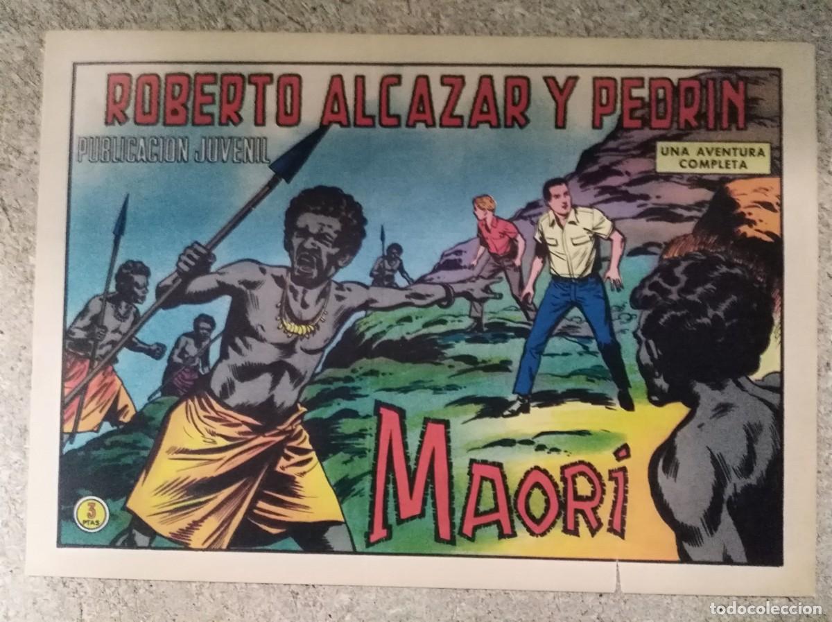 Tebeos: Roberto Alcazar y Pedrin 976.Maori.Editorial Valenciana
