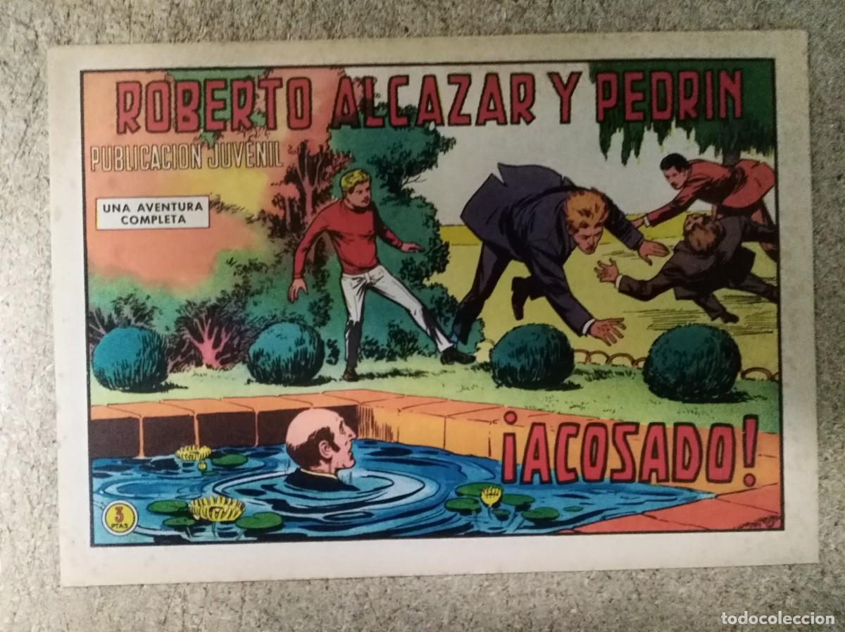 Tebeos: Roberto Alcazar y Pedrin 984.Acosado.Editorial Valenciana