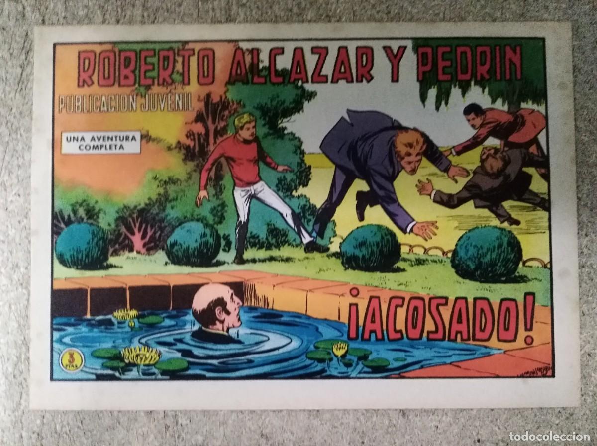 Tebeos: Roberto Alcazar y Pedrin 984.Acosado.Editorial Valenciana