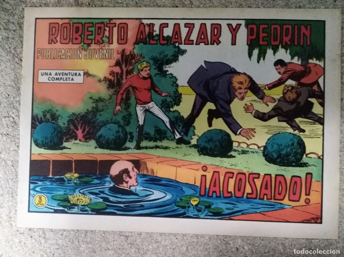 Tebeos: Roberto Alcazar y Pedrin 984.Acosado.Editorial Valenciana